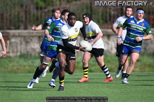 2022-03-20 Amatori Union Rugby Milano-Rugby CUS Milano Serie B 3465